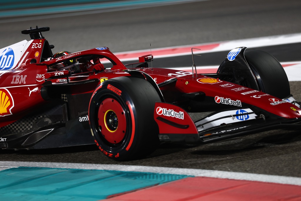F1 Grand Prix of Abu Dhabi - Qualifying Шарл Льоклер