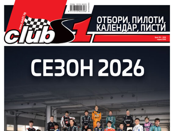 Корица на сп. ClubS1, broj 291