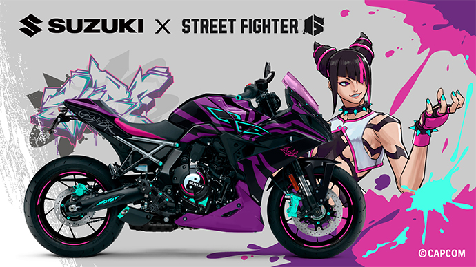 GSX8R-TUNED Suzukiв света на Street Fighter 6