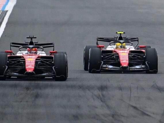 Шарл Льоклер, Люис Хамилтън, Ферари F1
