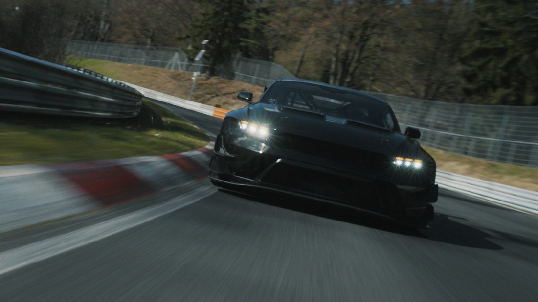 New Ford Mustang GTD Competition Clocks Record New Time at the N Ford Mustang GTD Competition
