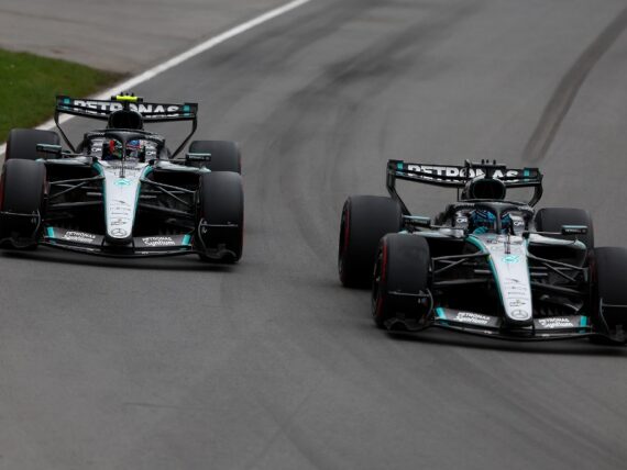 Джордж Ръсел, Андреа Кими Антонели, Мерцедес F1