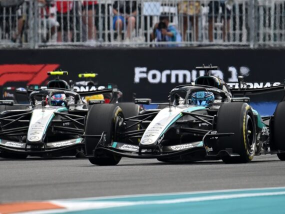 Джордж Ръсел, Андреа Кими Антонели, Мерцедес F1