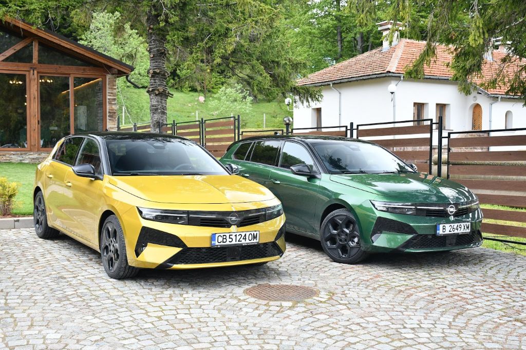 Opel Astra фейслифт