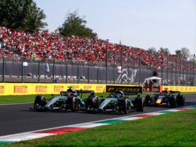Андреа Кими Антонели, Джордж Ръсел, Мерцедес F1, Макс Верстапен